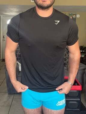 Gymshark Arrival Regular Fit T-Shirt Black Size M